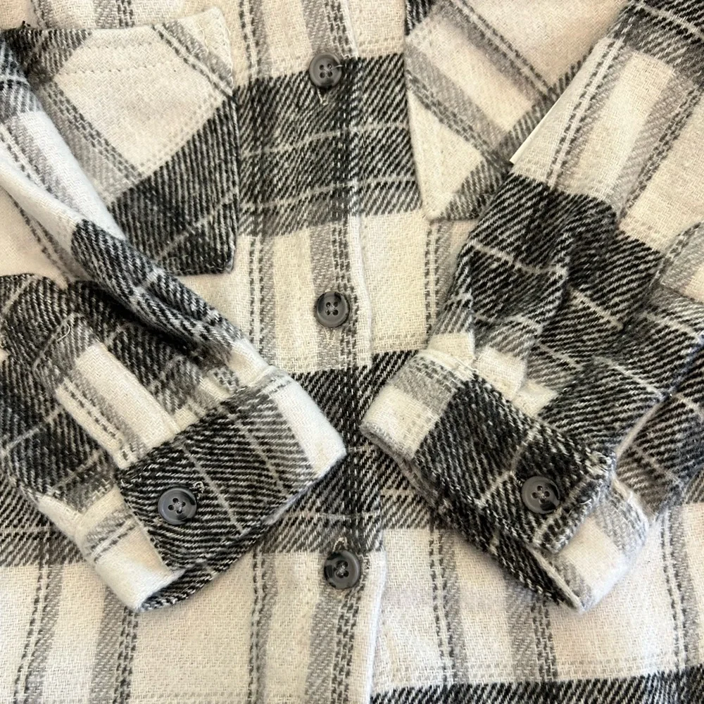 DKNY 4T 2 Piece Set Flannel Plaid Button-Down Shirt & Leggings  NEW